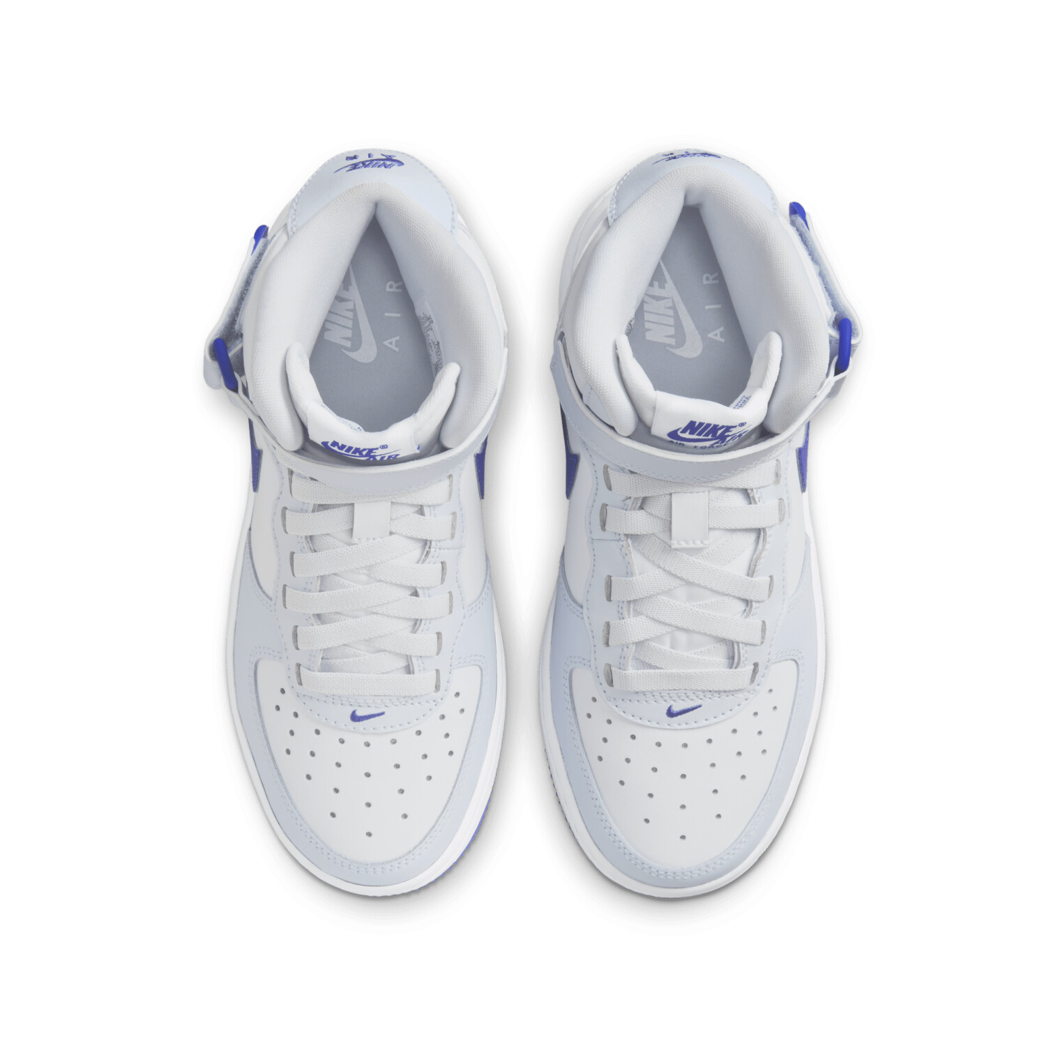 Nike Air Force 1 Mid EasyOn Kids grey blue ab 84 99 Preisvergleich bei idealo