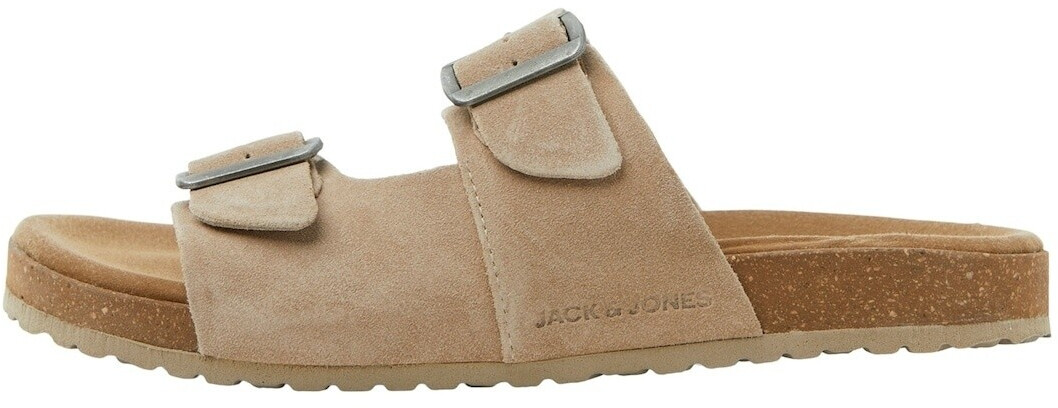 Jack & Jones JFWLOUIS Suede Sandals Plaza Taupe
