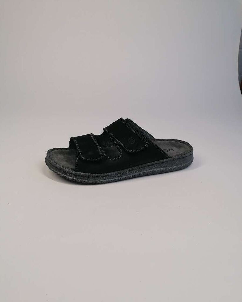 Rohde Leather Clogs with Velcro Closure Alassio 6240