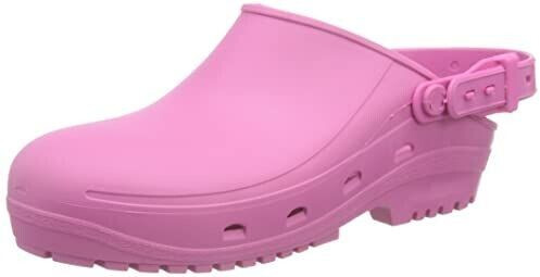 reposa MAX Clogs Hygieneclogs latex-free comfortable lightweight closed upper anatomical sole SRC sole pink