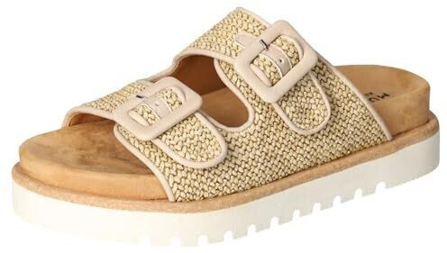 MUSTANG Slip-on sandal buckle platform bast look 1461-705