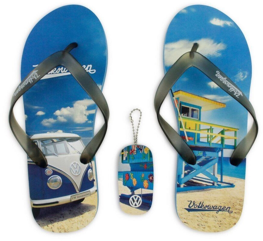 VW Collection VW T1 Flip-Flop Beachlife blue