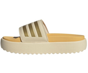 Adidas badeschuhe weiss gold clearance