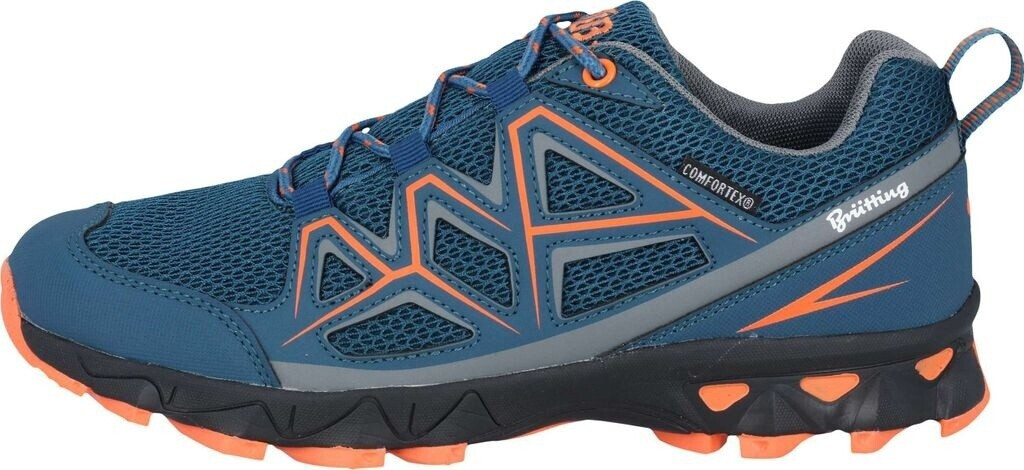Brütting Power Women's Cross Running Shoe petrol grey orange