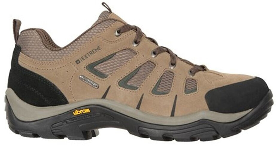 Mountain Warehouse Field waterproof shoes for men Vibram sole khaki