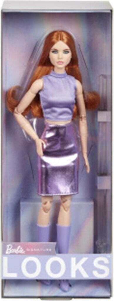 Barbie Deluxe Style Poupée Barbie à combinaison rose tissu doux | Mattel