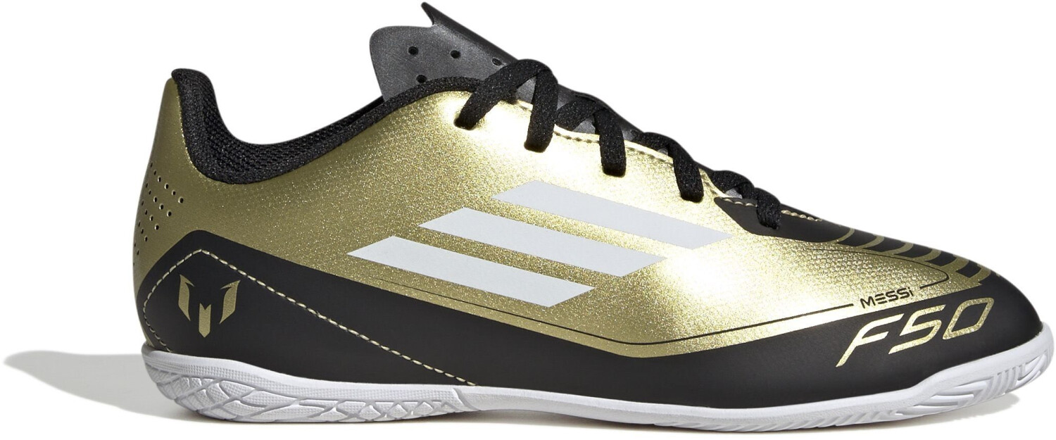 Buy Adidas F50 Club Messi IN Kids IG9326 gold metallic cloud white core black from 35.00 Today Best Deals on idealo