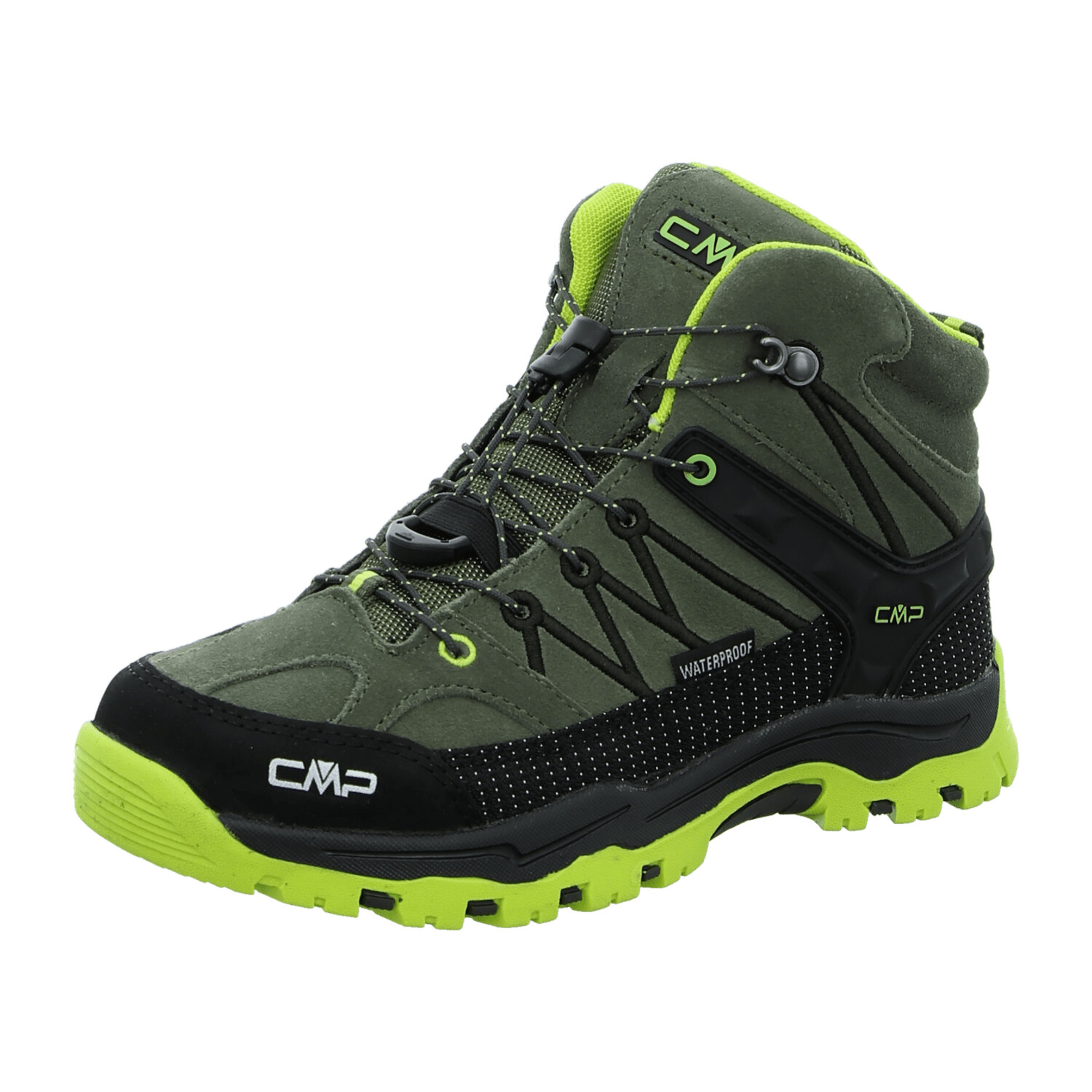 CMP Trekkingschuhe Kids Rigel Mid Trekking Shoe Wp 3Q12944J khaki