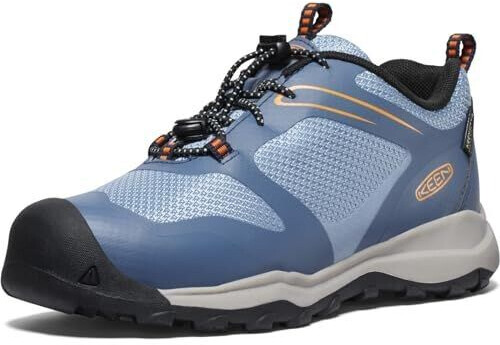 Keen Wanduro Low waterproof hiking shoe Vintage Indigo Scarlet Ibis