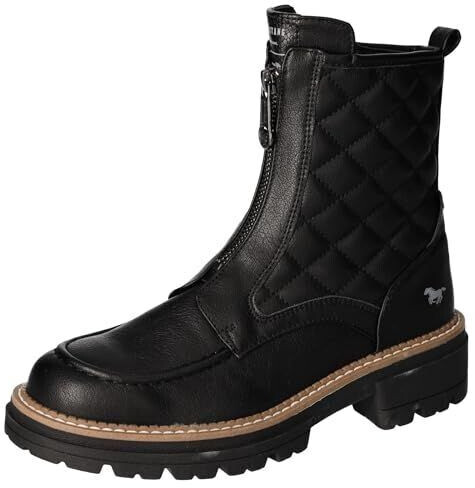 MUSTANG Modern synthetic leather black