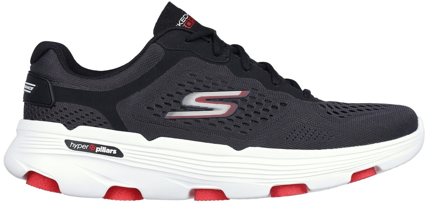 Skechers Running and Training Shoe black flat heel