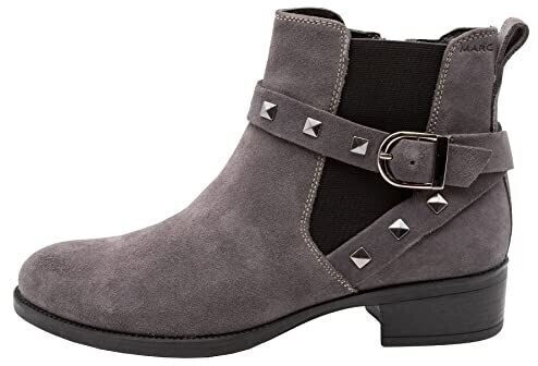 MARC Camille Chelsea with stud straps high half shoe grey