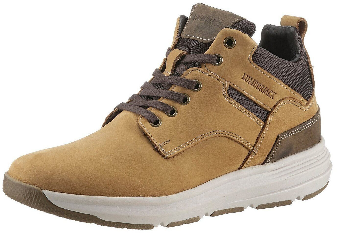 Lumberjack High-top Sneakers camel brown