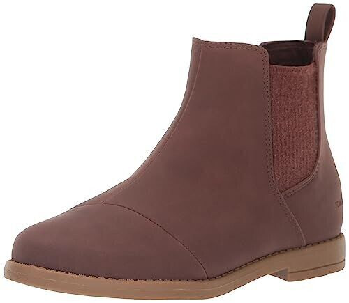 TOMS Shoes Charlie chestnut PU nubuck synthetic leather