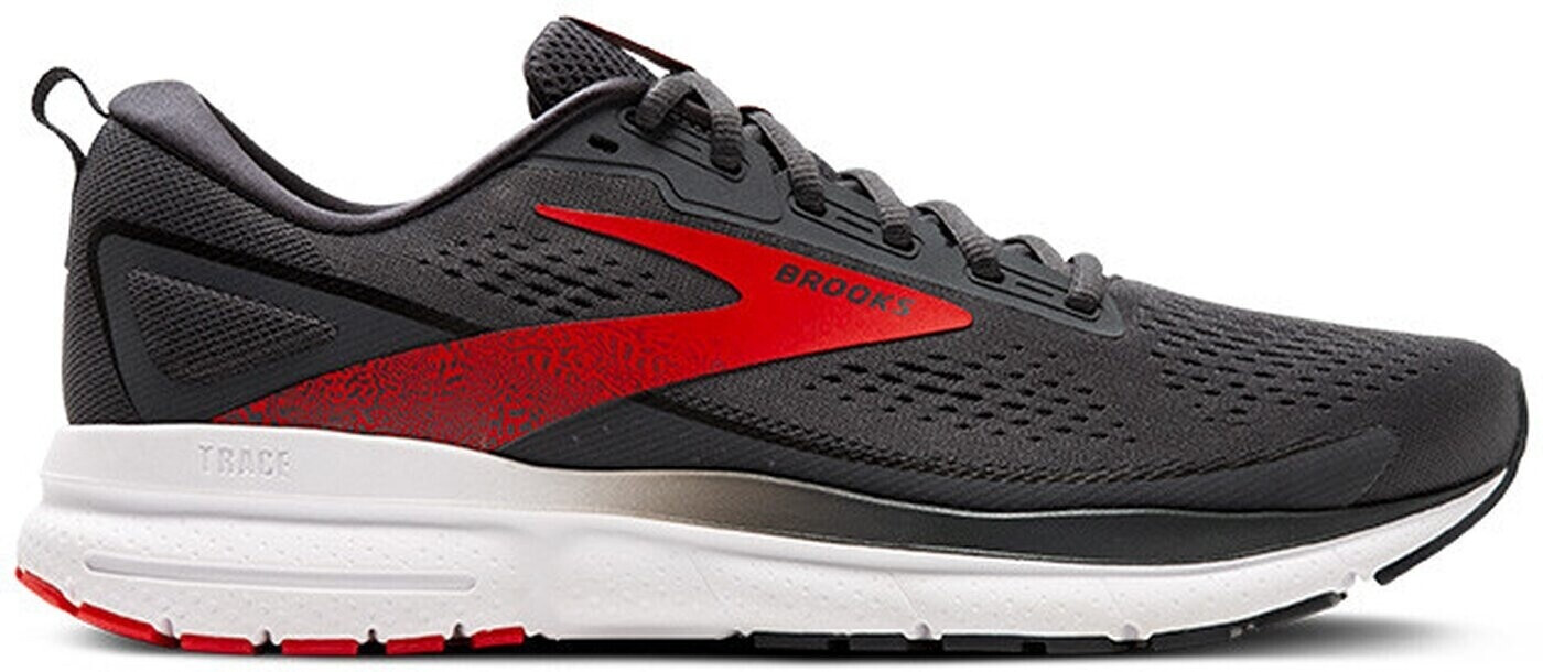 Brooks Trace 3 ebony/fiery red/white