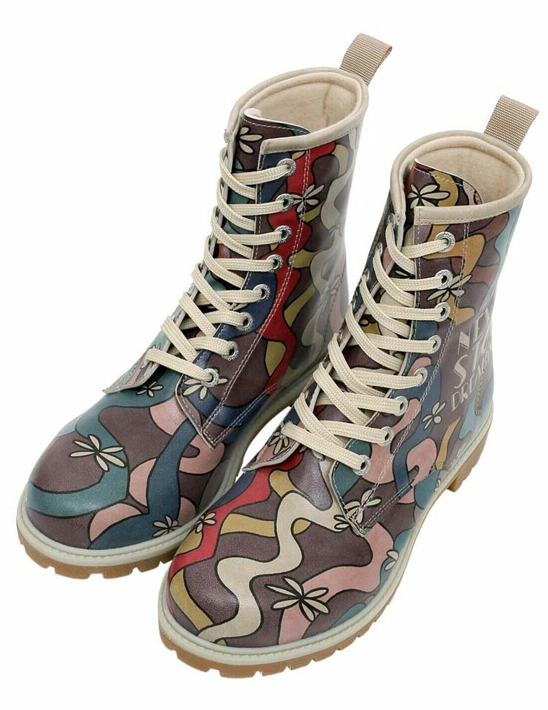DOGO Never Stop Dreaming lace-up vegan