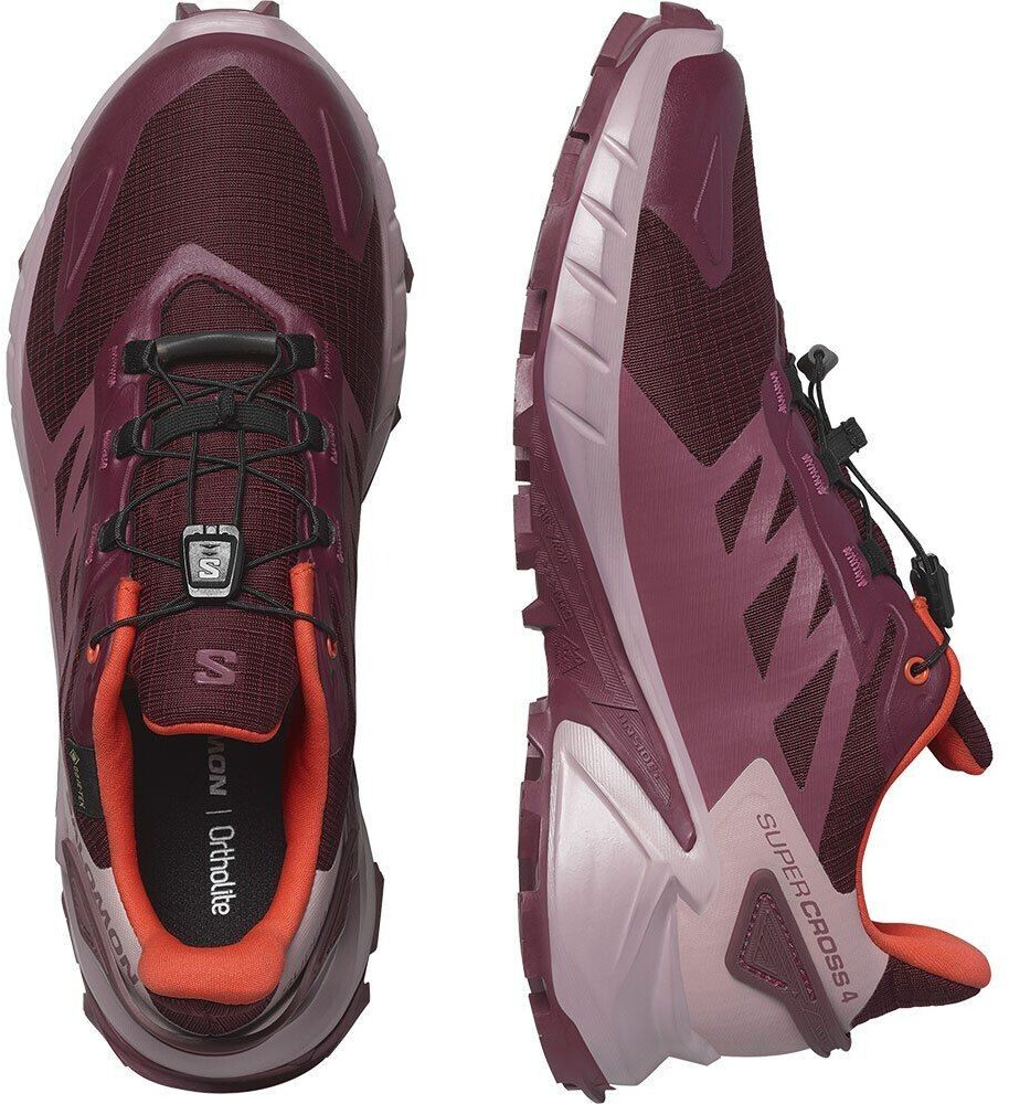 Salomon Supercross GTX Trailrunning Schuhe rot ab 96 79 Preisvergleich bei idealo