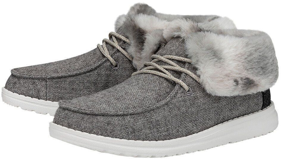 Dude Wendy Fold Shoes grey