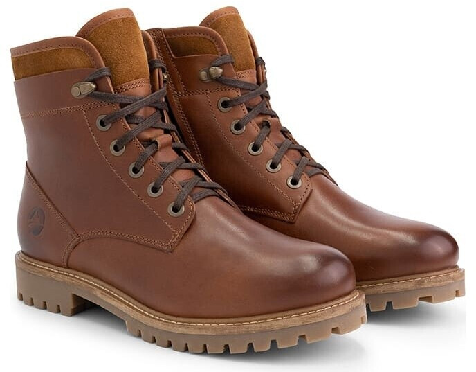 Travelin Outdoor Lace-up Stalon cognac