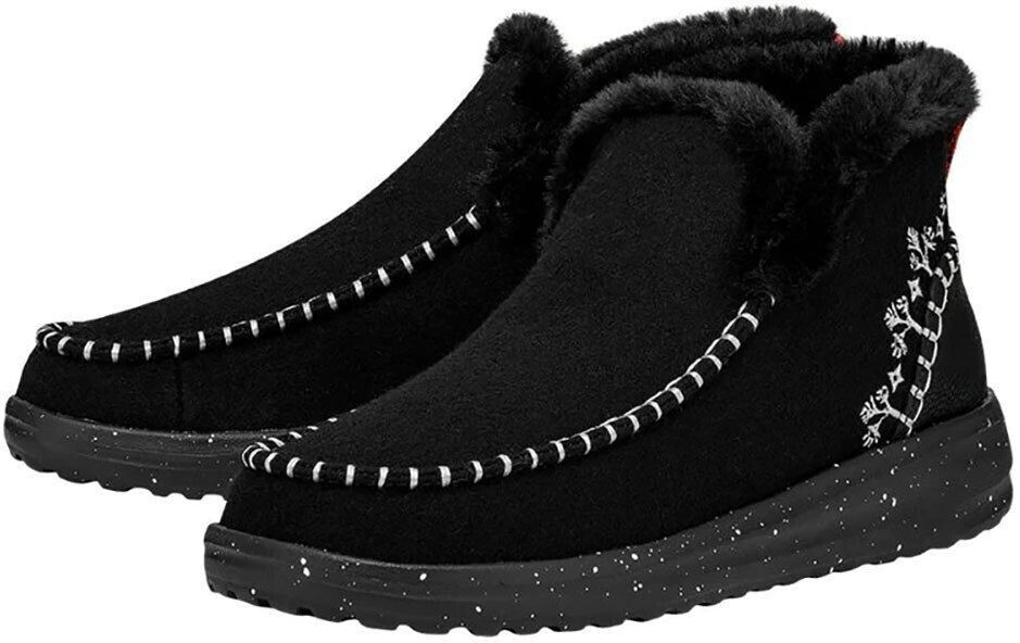 Dude DENNY FAUX SHEARLING black