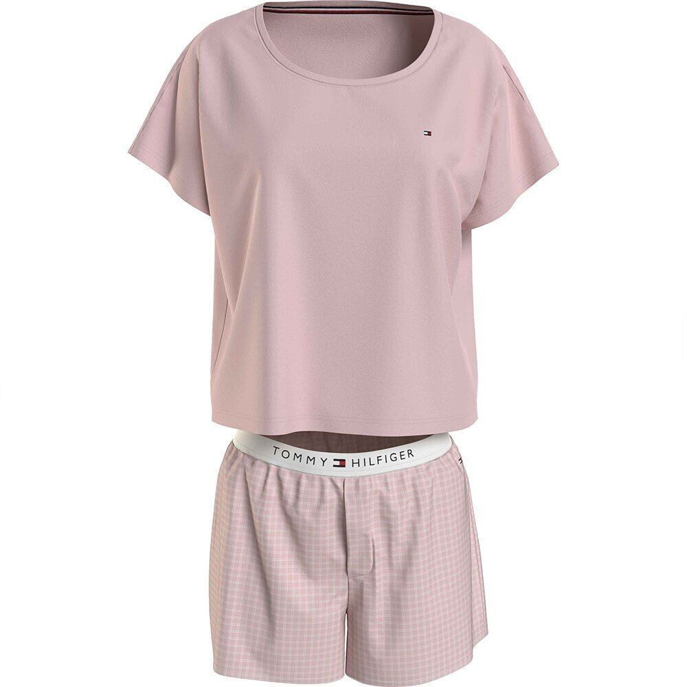 Tommy Hilfiger Piyama Set Short pink