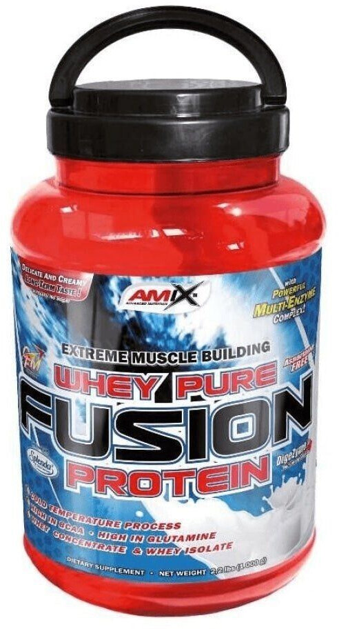 Amix Proteína Whey Pure Fusion 1 Kg mocca/chocolate/coffe