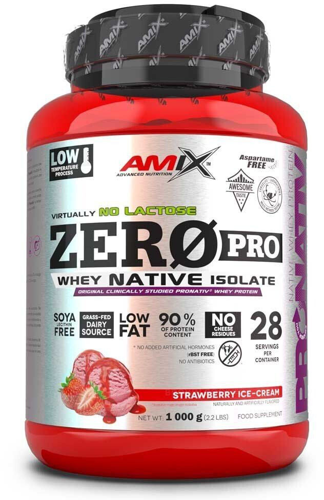 Amix Zero Pro Protein 1 Kg strawberry