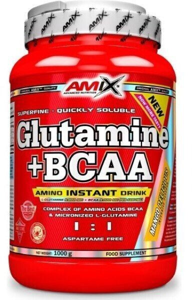 Amix Glutamine + BCAA 1 kg orange