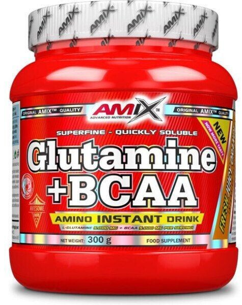 Amix Glutamine + BCAA 300g natural