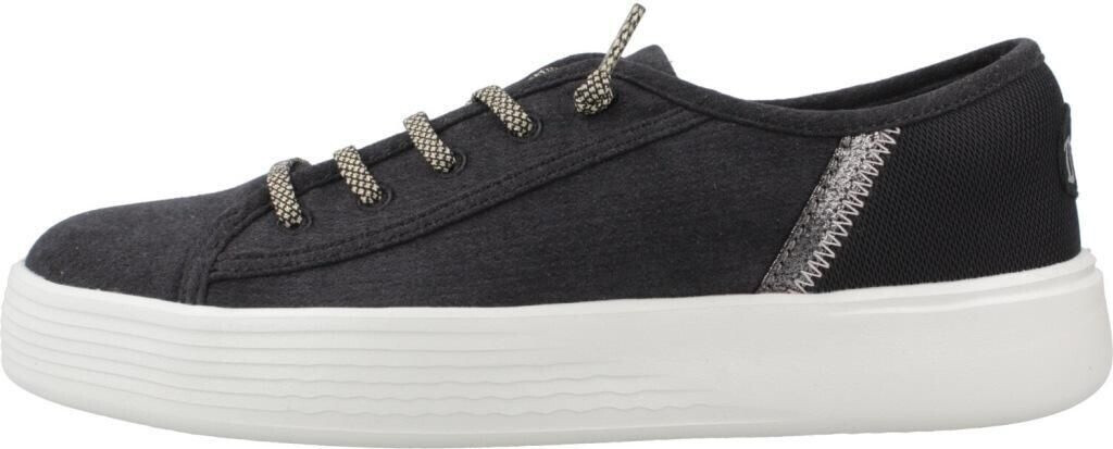 Dude Cody Heathered Knit Mesh Sneaker black