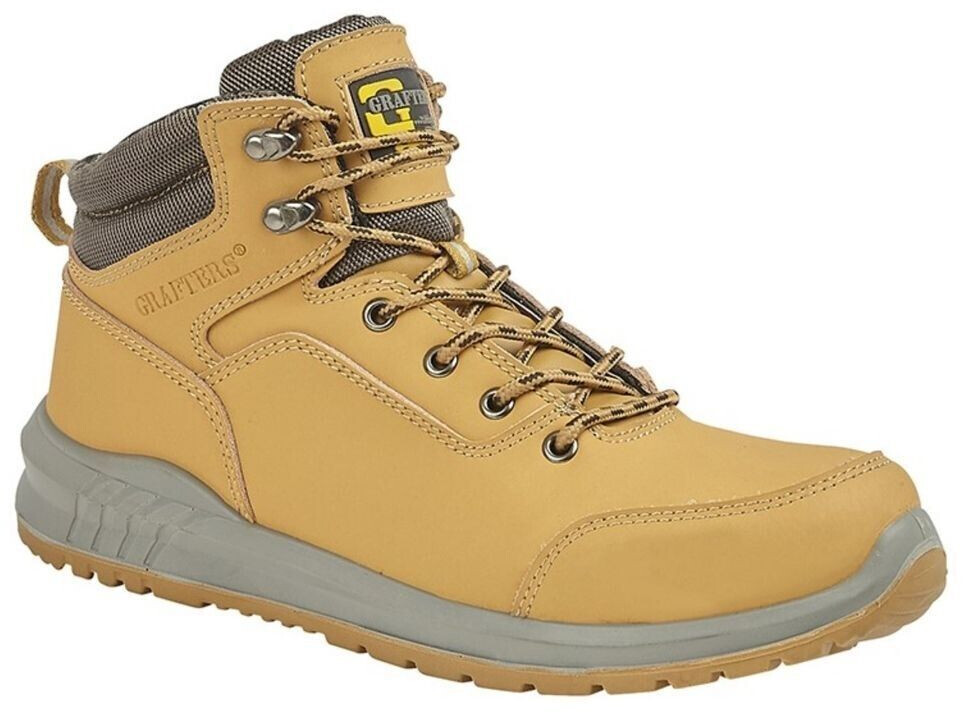 Grafters Sitka Men's Safety Lace-up light brown