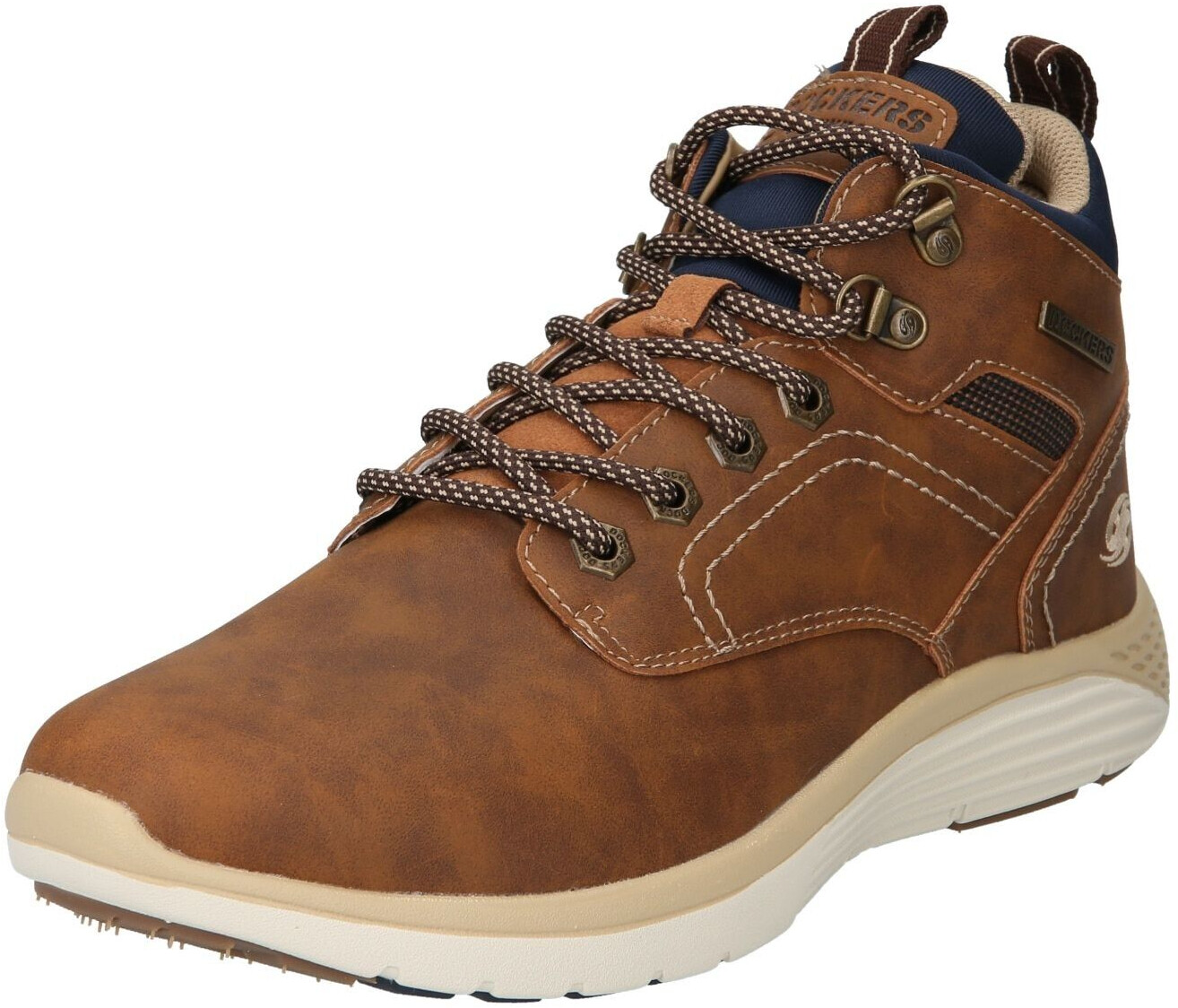 Dockers by Gerli Lace-up navy brown umbra 18594068