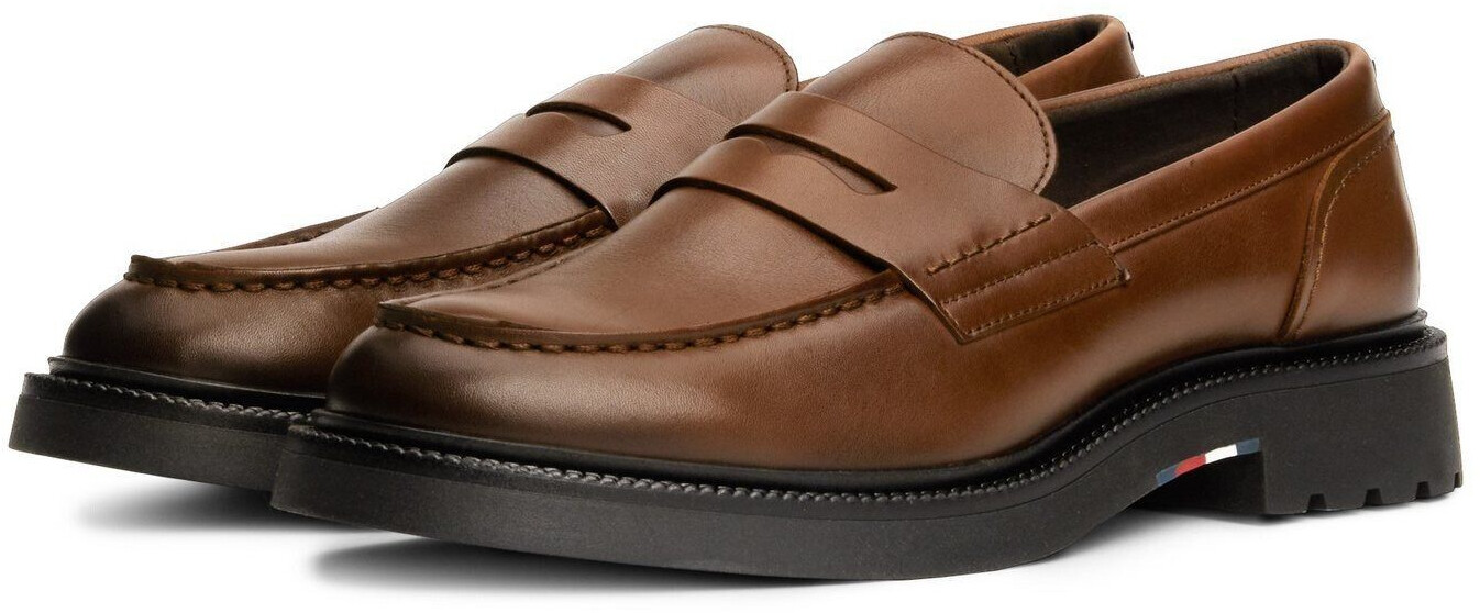 Tommy Hilfiger LIGHT HILFIGER LEATHER LOAFER Slipper moccasin style