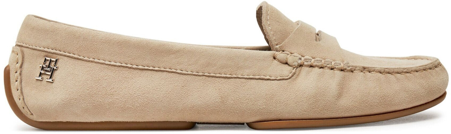 Tommy Hilfiger Th Suede Driver Loafer beige