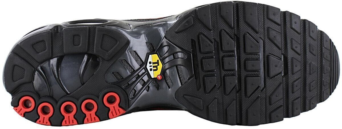 Schuh air max plus black/university red-wolf grey outlet
