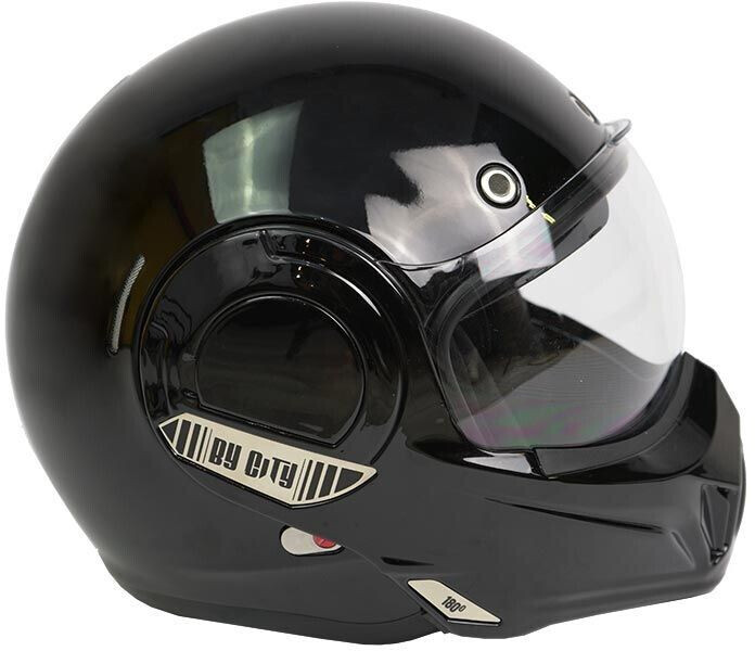 By City 180 Tech Helmet Black Shiny