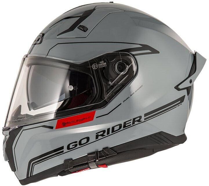 NZI Go Rider Stream Duo Solid Nouveau Grey