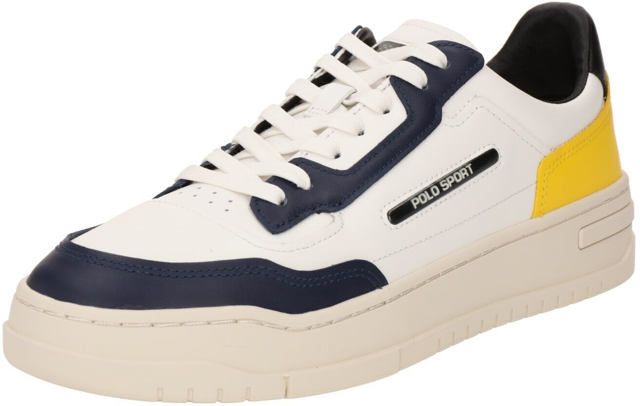 Polo Ralph Lauren Sneaker PS 300 white blue yellow