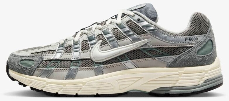 Nike P-6000 flat pewter/light iron ore/metallic ilver/white