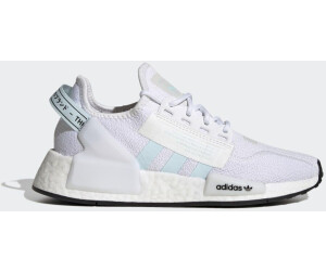 Adidas originals nmd r1 white/black/blue outlet