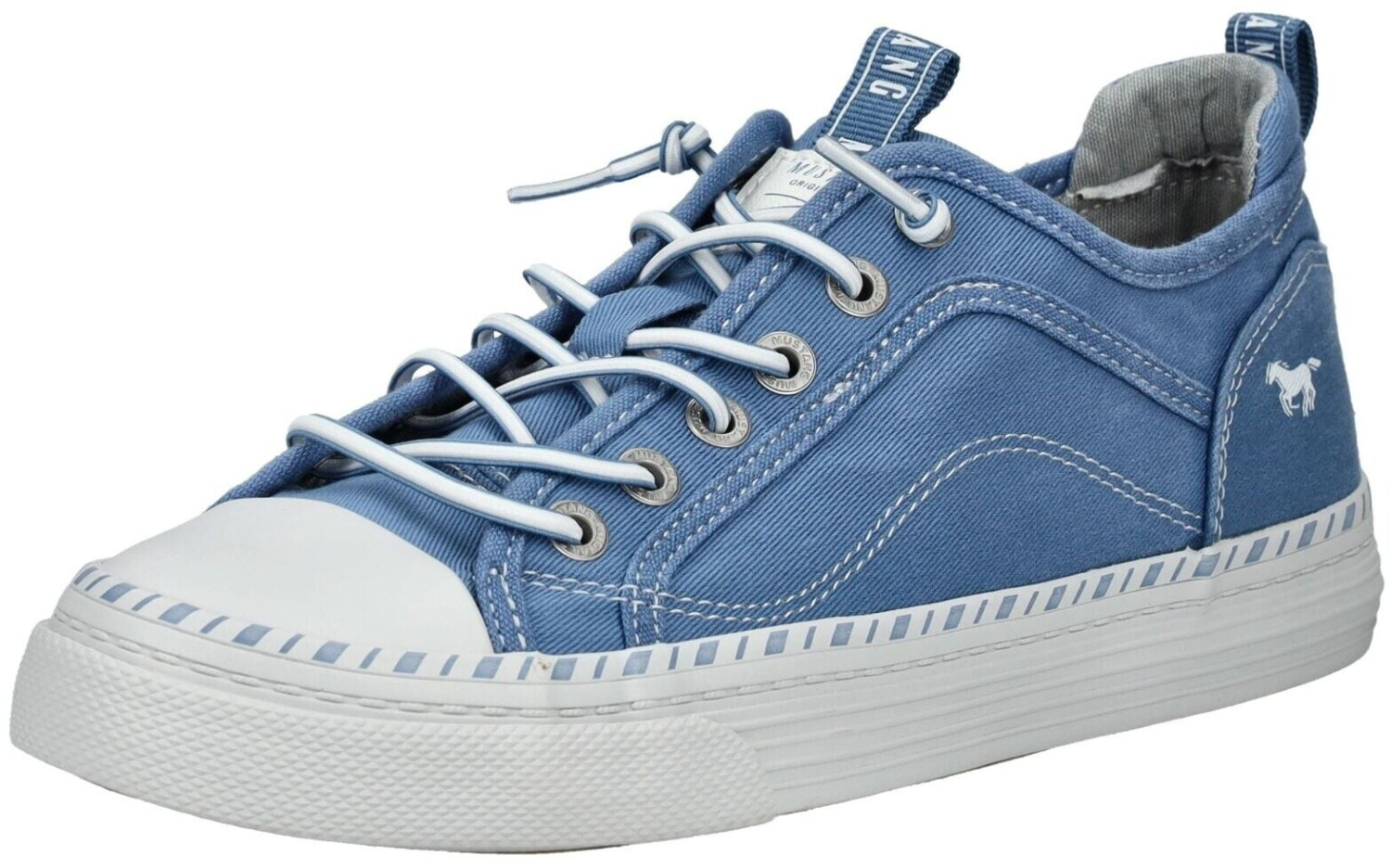 MUSTANG 1376-308 Sneaker light blue