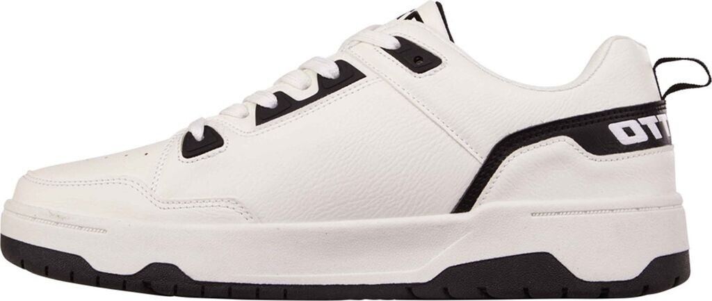 Lotto Sneaker with fashionable contrast details black-white