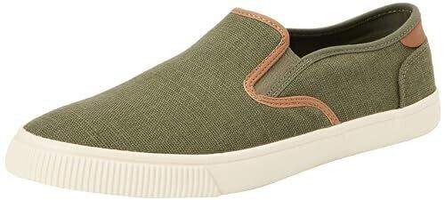 TOMS Shoes Baja Sneaker dark sage Heritage Canvas synthetic nubuck trim
