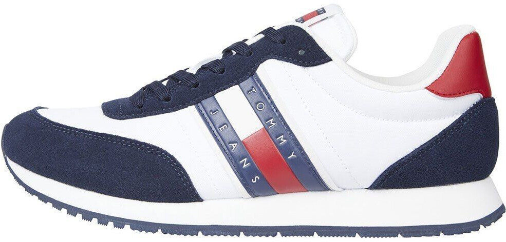Tommy Hilfiger Runner Casual Ess Trainers white blue