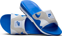Nike Air Max 1 Slides white/black/light neutral grey/royal blue