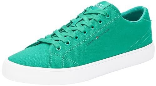 Tommy Hilfiger Vulcanized Sneaker Th Hi Vulc Low Canvas Shoes green