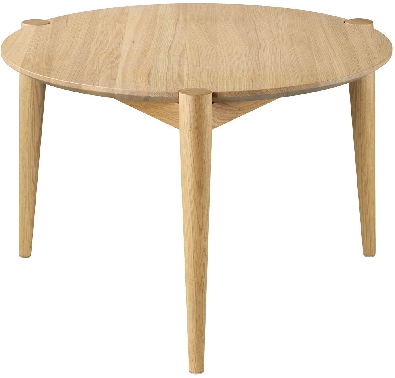 FDB Møbler Side table D102 ⌀ 55 cm beige natural