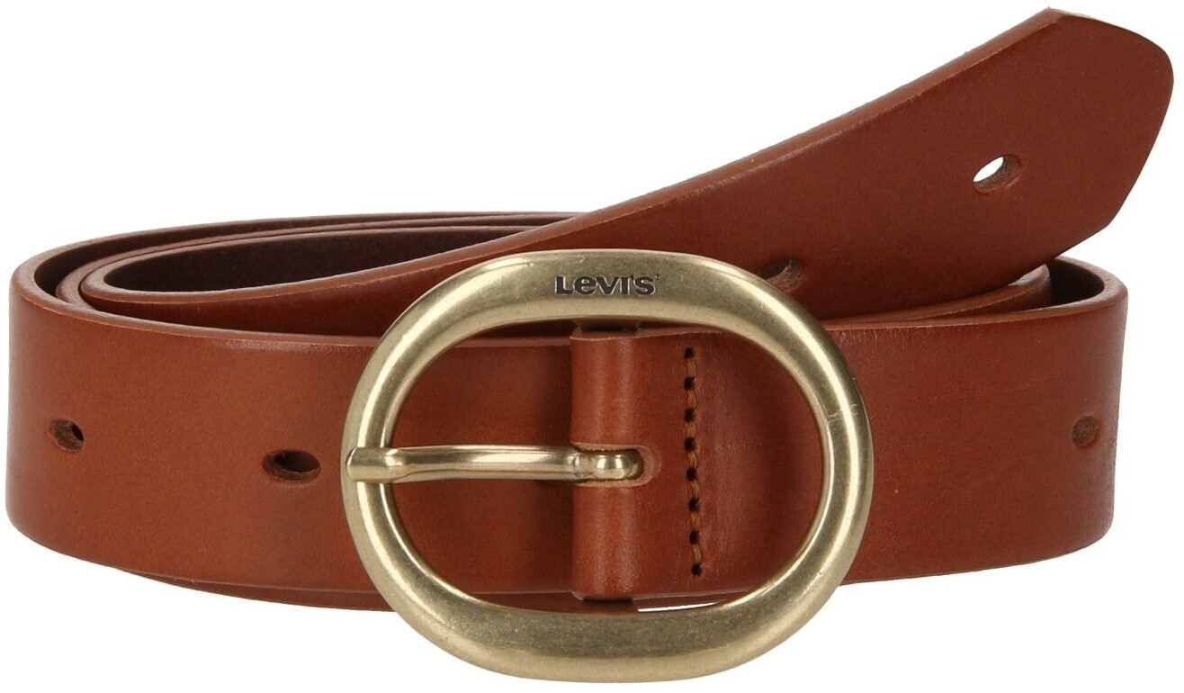 Levi's High-low Belt (D7791) cognac