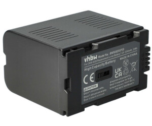 vhbw Akku kompatibel mit Panasonic NV-DS99, NV-DS990, NV-EX1, NV-EX21, NV-EX3 Videokamera Camcorder (3200mAh, 7,2V, Li-Ion)