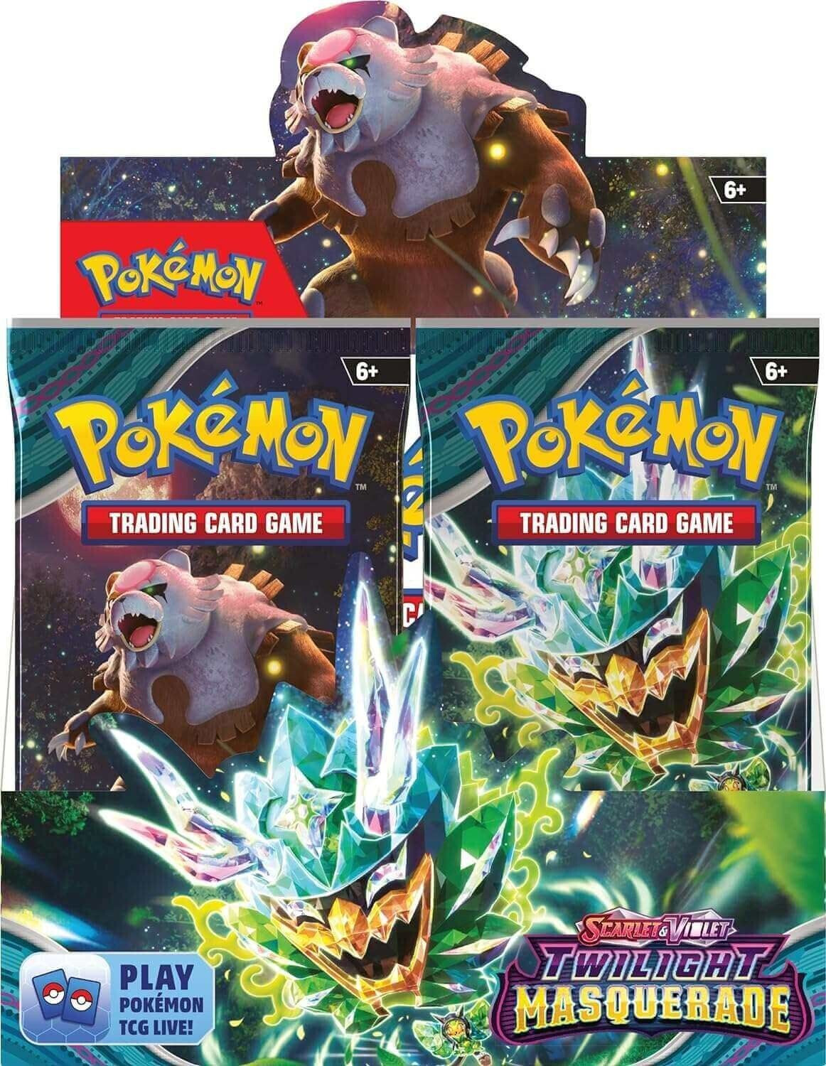 Pokémon Scarlet & Violet - Twilight Masquerade Booster Display (EN)